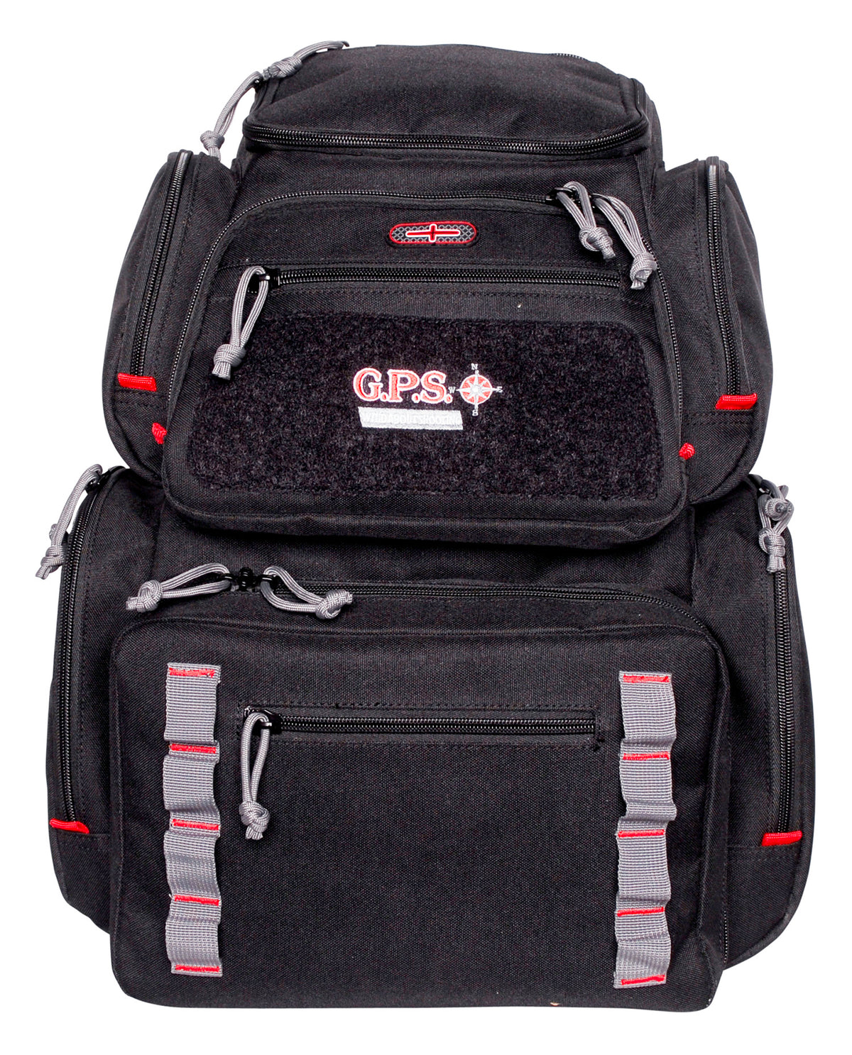 GPS 1712BPB Pistolero Black and Gray Backpack Visual ID System Holds 5 Handguns