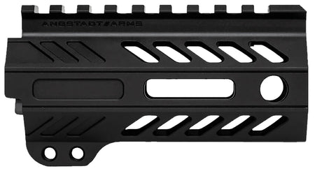 Angstadt Arms AA004HGMLT AR-15 4" M-LOK Ultra Light Handguard Anodized Black with Hardware