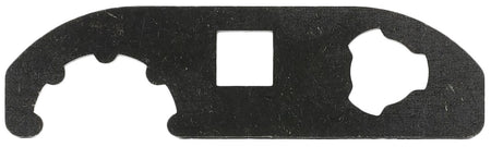 Angstadt Arms AA093LBCWR Steel 3-Lug Muzzle Device & QD Blast Shield Wrench, Black Nitride