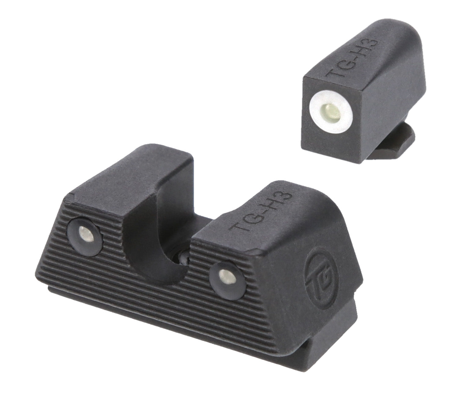 TruGlo TGTG231G1XW Tritium X Low Profile Night Sights for Glock 17/19/22/23/26/27/33/34/35/39/45
