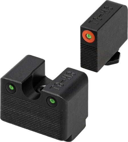 TruGlo TGTG231G3MC Tritium Pro Orange Ring Front & Green Tritium Rear Night Sights