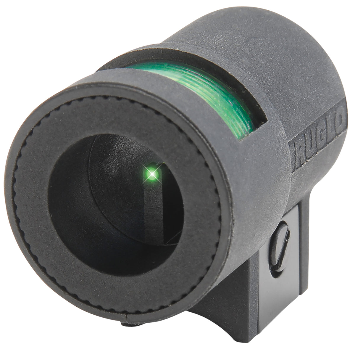 TruGlo Airgun Globe Sight Green Fiber Optic Front Sight with Black Housing