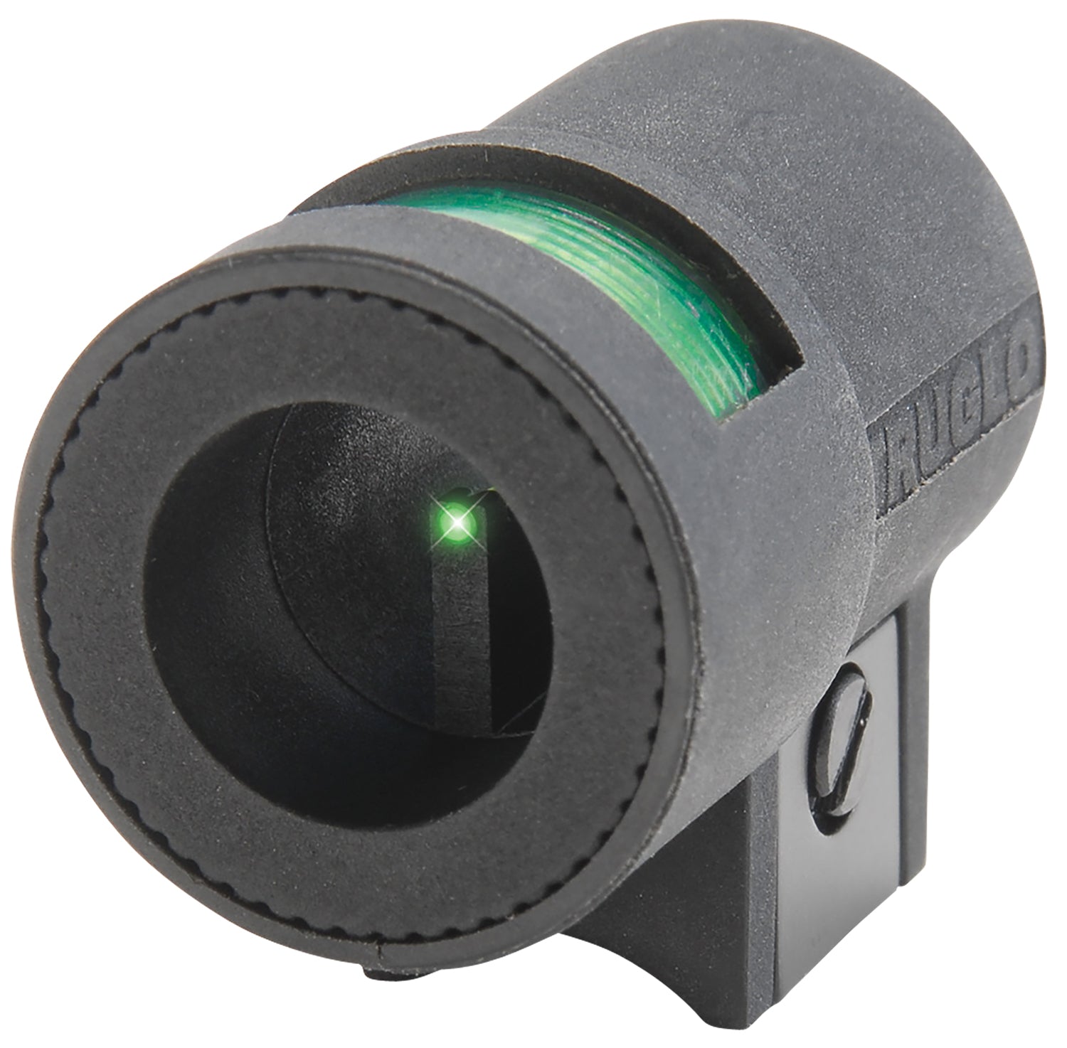 TruGlo Airgun Globe Sight Green Fiber Optic Front Sight with Black Housing