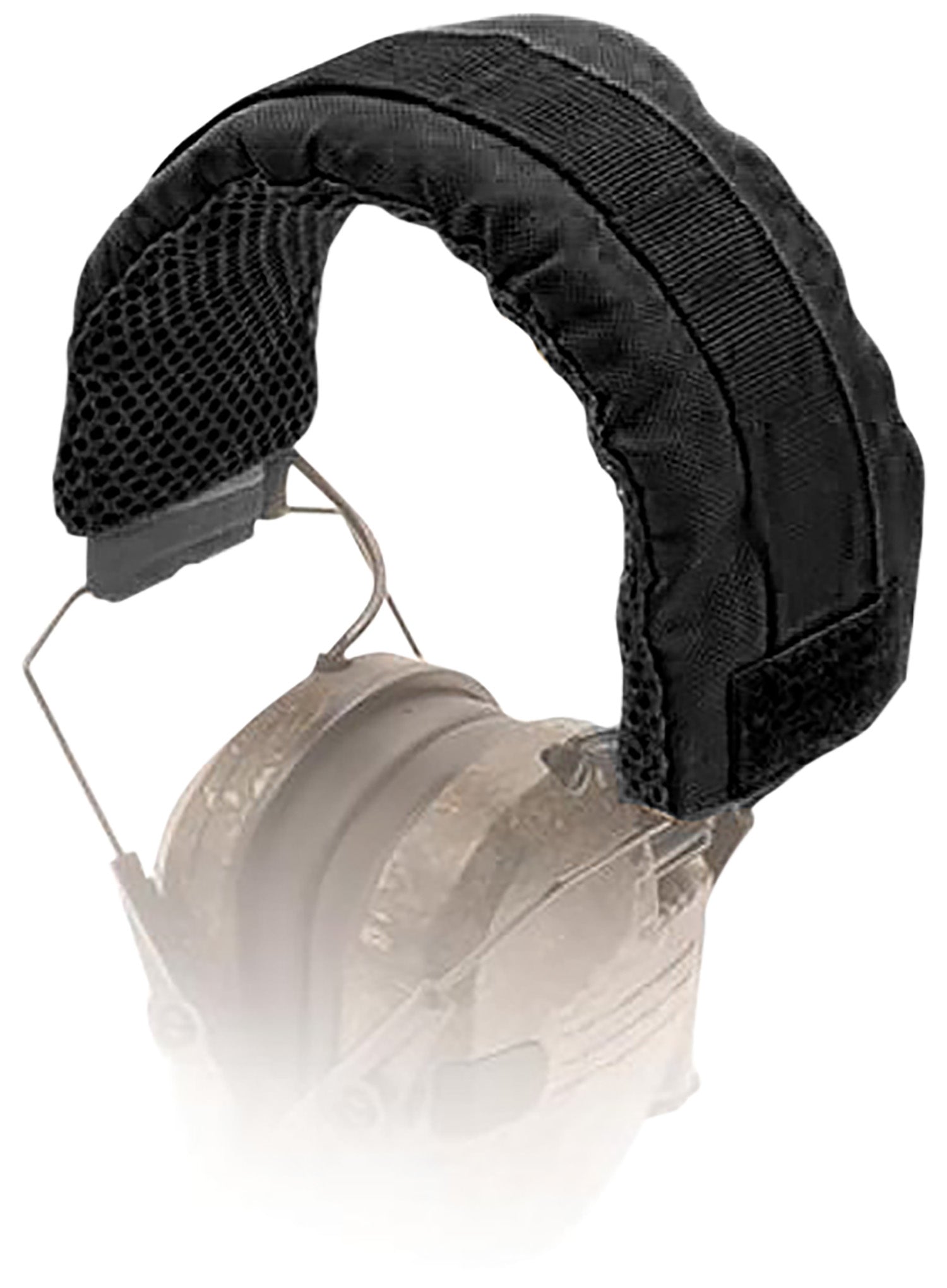 Walker's GWPHDBNDV Universal Black Nylon Molle Headband Wrap for Razor Muffs