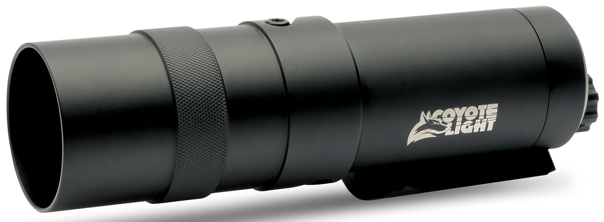 Coyote Light HMECLW White LED Predator Light Matte Black 800 Yard Range Integrated Picatinny Rail