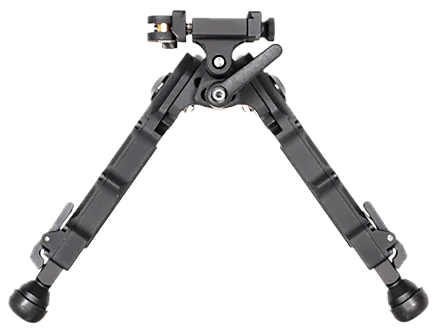 Accu-Tac BRASQDG204 BR-4 G2 Arca Style Rail Bipod 5.75"-8.25" Black Aluminum with Steel Feet