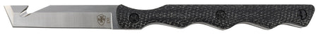 Templar NTKB222 Neck Knife Fixed Tanto Plain D2 Steel Blade, Black Canvas Micarta Handle with Included Lanyard and Sheath