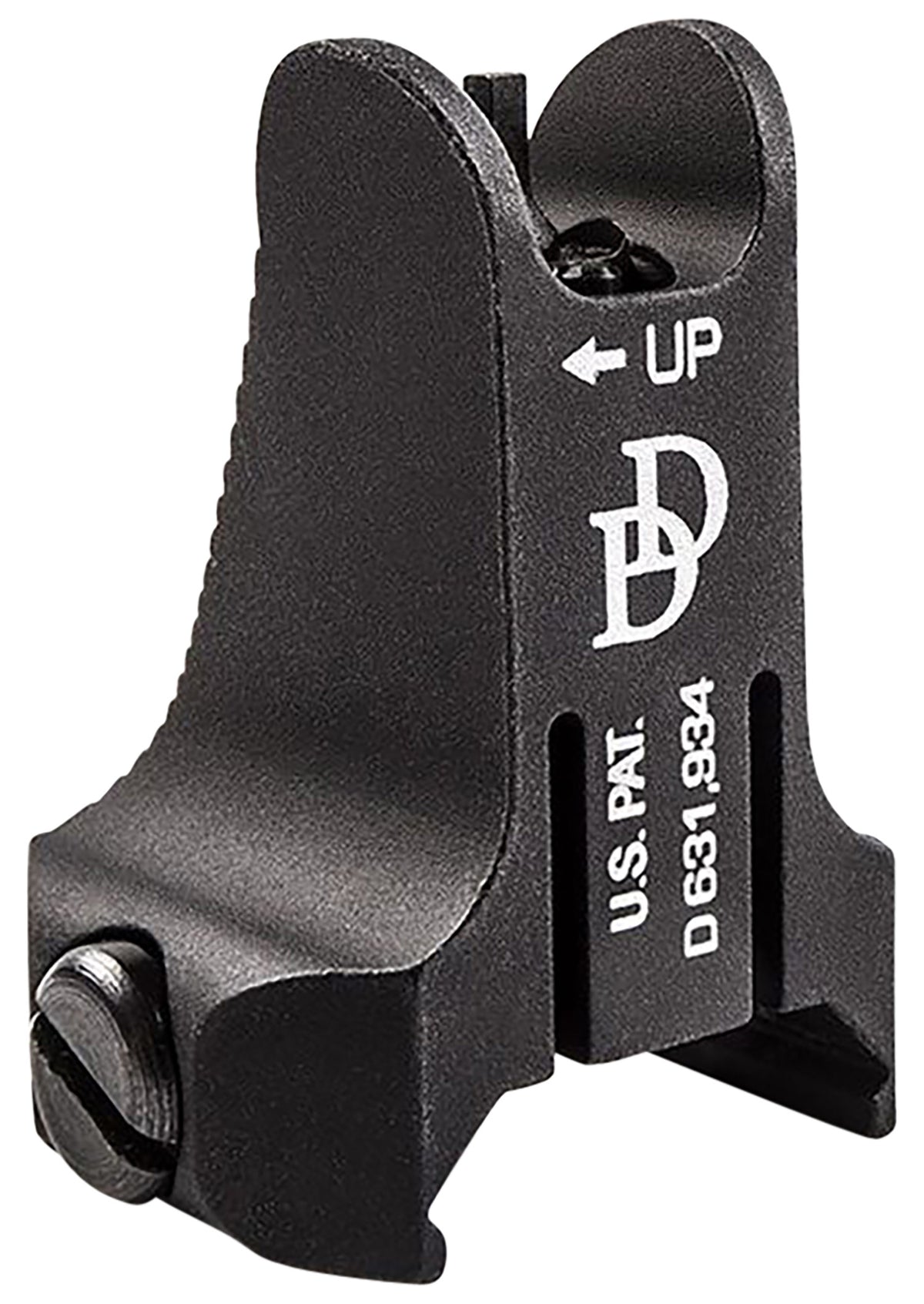 Daniel Defense Rail Mount Fixed Front Iron Sight 6061-T6 Aluminum Black Hardcoat Anodized