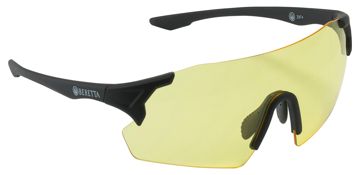 Beretta Challenge EVO Glasses Yellow Lens Black Frame for Range Use