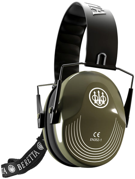 Beretta Safety Pro Over-the-Head Earmuff 25 dB Green/Black