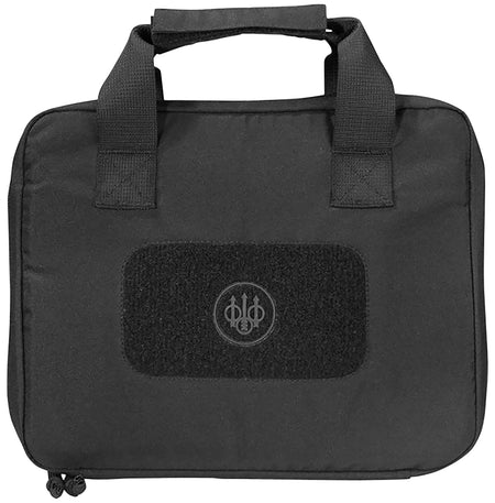 Beretta Tactical Pistol Case Black 600D Polyester Wrap-Around Zipper Single Handgun