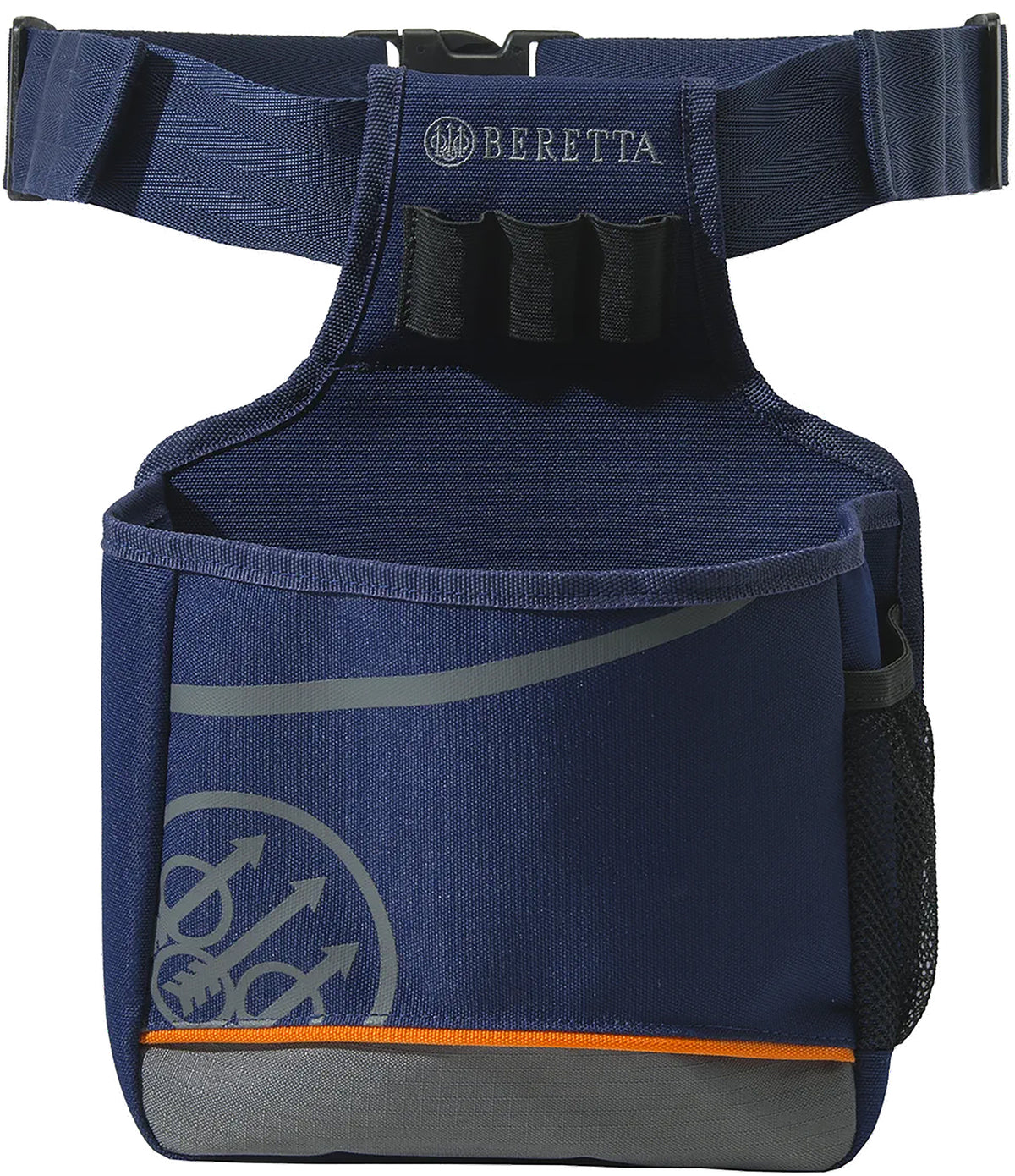 Beretta Uniform Pro EVO Blue Neoprene 50-Round Shell Pouch, Adjustable Belt Closure
