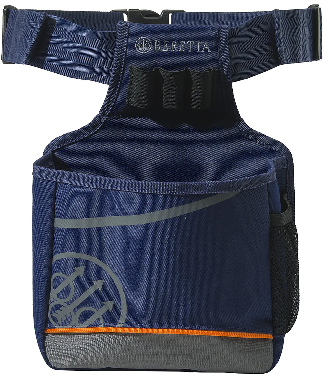 Beretta Uniform Pro EVO Blue Neoprene 50-Round Shell Pouch, Adjustable Belt Closure