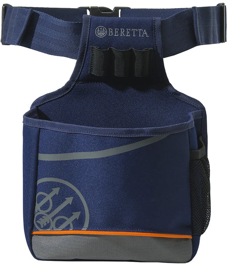 Beretta Uniform Pro EVO Blue Neoprene 50-Round Shell Pouch, Adjustable Belt Closure
