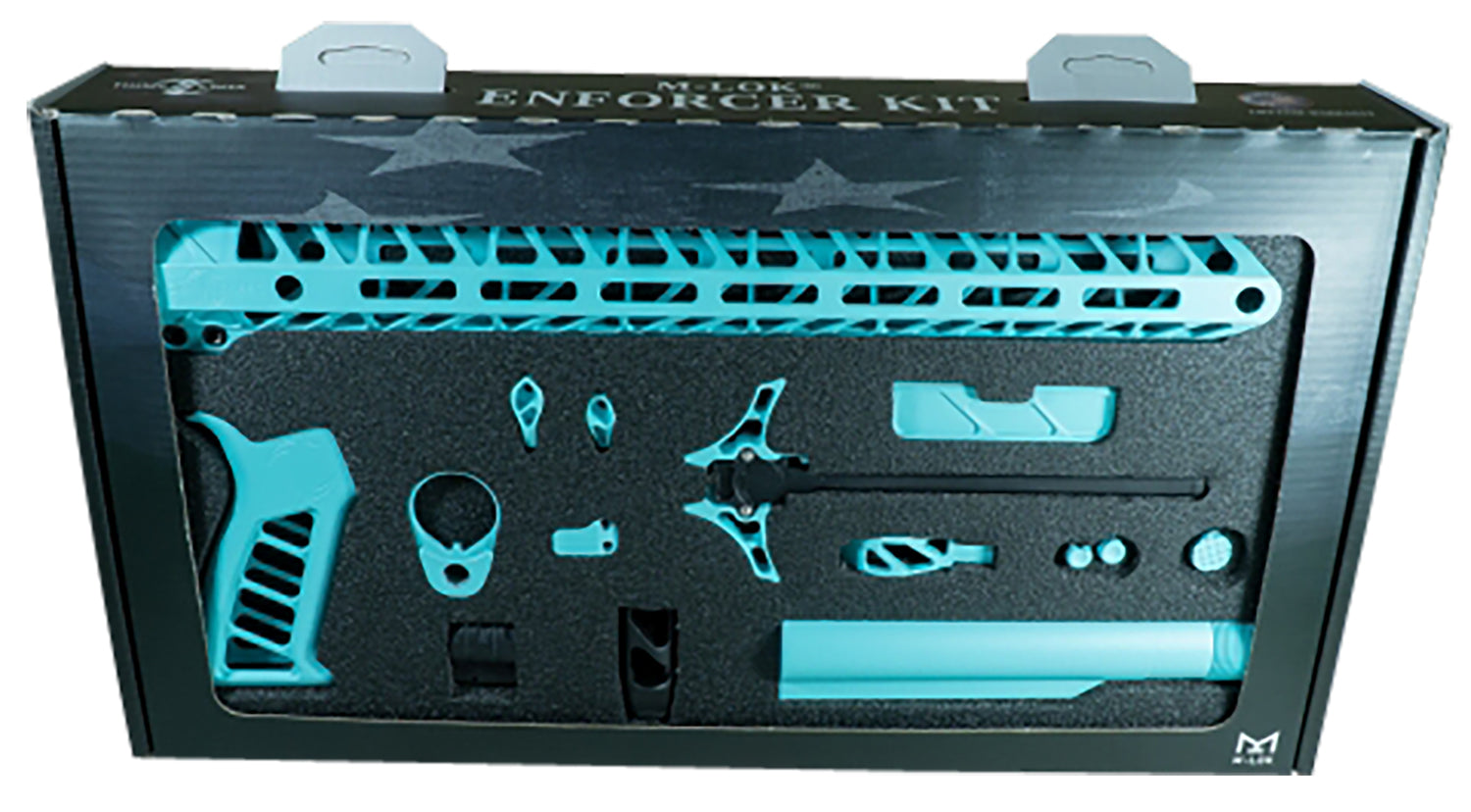 Timber Creek Outdoors AR-15 Enforcer Complete Build Kit in Robin's Egg Blue