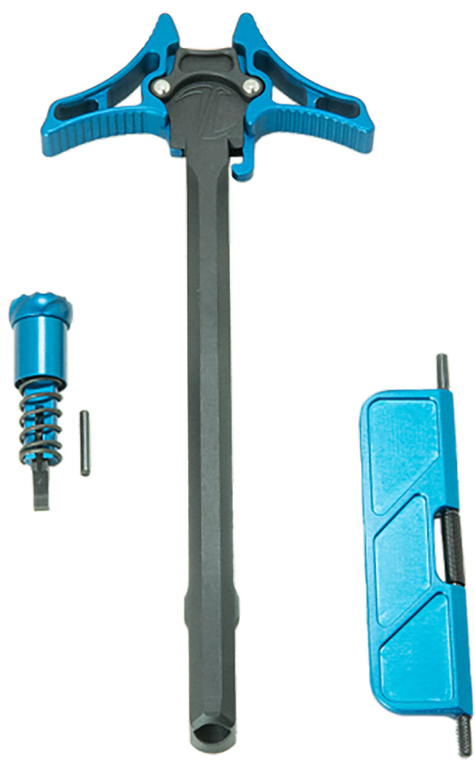 Timber Creek Outdoors Enforcer AR-15 Upper Parts Kit in Blue Anodized Aluminum EUPKB