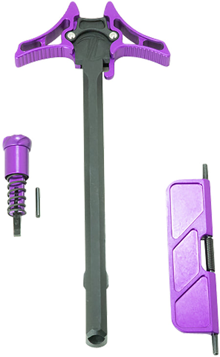 Timber Creek Outdoors Enforcer AR-15 Upper Parts Kit in Purple Anodized Aluminum EUPKPPA