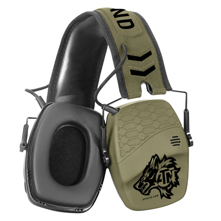 ATN ACPROTXSND X-Sound 22 dB Bluetooth Electronic Earmuff OD Green