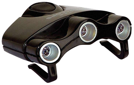 Cyclops Orion 17.5 Lumen Hat Clip Light with Green/White/UV LED Bulb