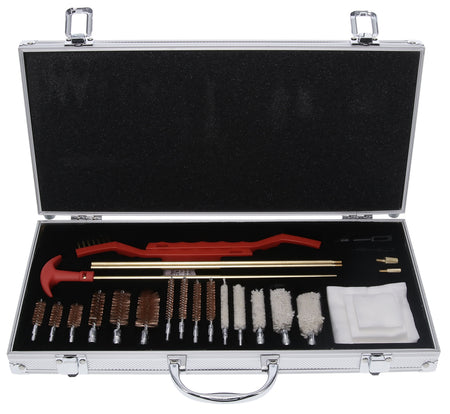 Birchwood Casey Premium Cleaning Kit PGCK Multi-Caliber 27 Pieces Silver