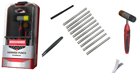 Birchwood Casey Hammer & Punch Kit 19 Pc with Dual Face Hammer