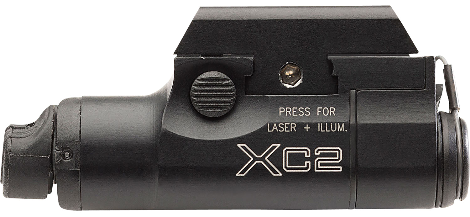 SureFire XC2BRD XC2-B Weapon Light 300 Lumens LED Red Laser Railed Handgun Black