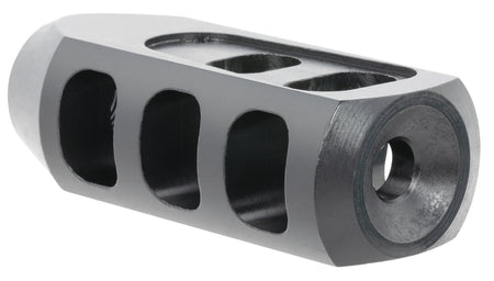 TacFire 5.56 NATO Tanker Muzzle Brake Black Oxide Steel 1/2"-28 TPI 2.76" OAL Reduces Recoil