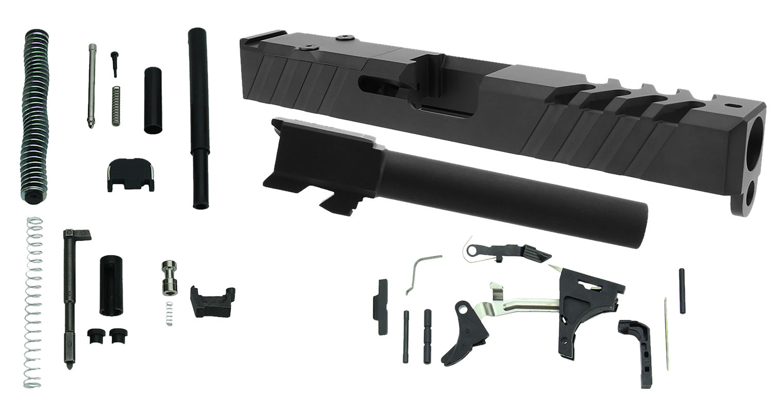 TacFire PKGLK17 9mm Glock 17 Gen3 Compatible Complete Pistol Parts Kit Black