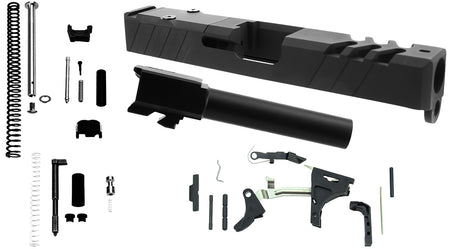 TacFire PKGLK19 9mm Glock 19 Gen3 Compatible Complete Pistol Parts Kit Black