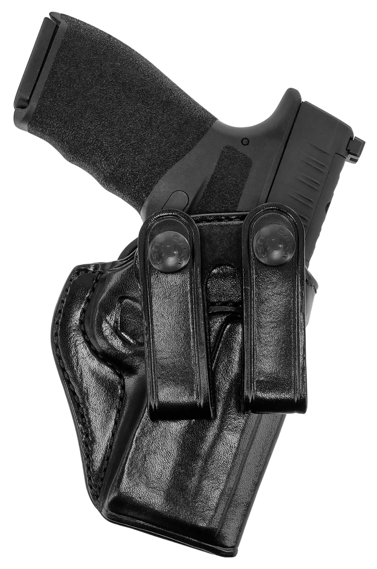 Galco SUM876RB Summer Comfort IWB Black Leather Belt Loop Holster Fits Springfield Hellcat Pro Right Hand