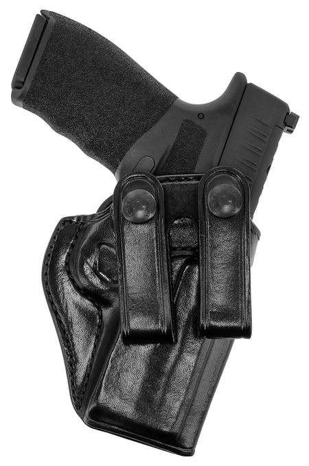 Galco SUM876RB Summer Comfort IWB Black Leather Belt Loop Holster Fits Springfield Hellcat Pro Right Hand