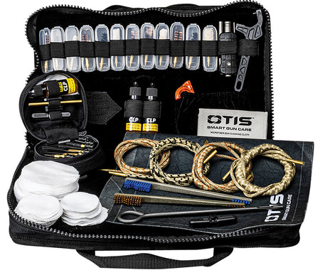 Otis FG1000645 Elite Multi-Caliber Pistol Cleaning Kit .22-.45 with Mat