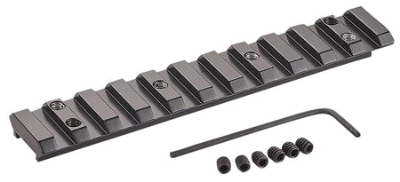 Henry HLPA001 Gloss Black Picatinny Adapter 0 MOA Red Dot Optic Mount