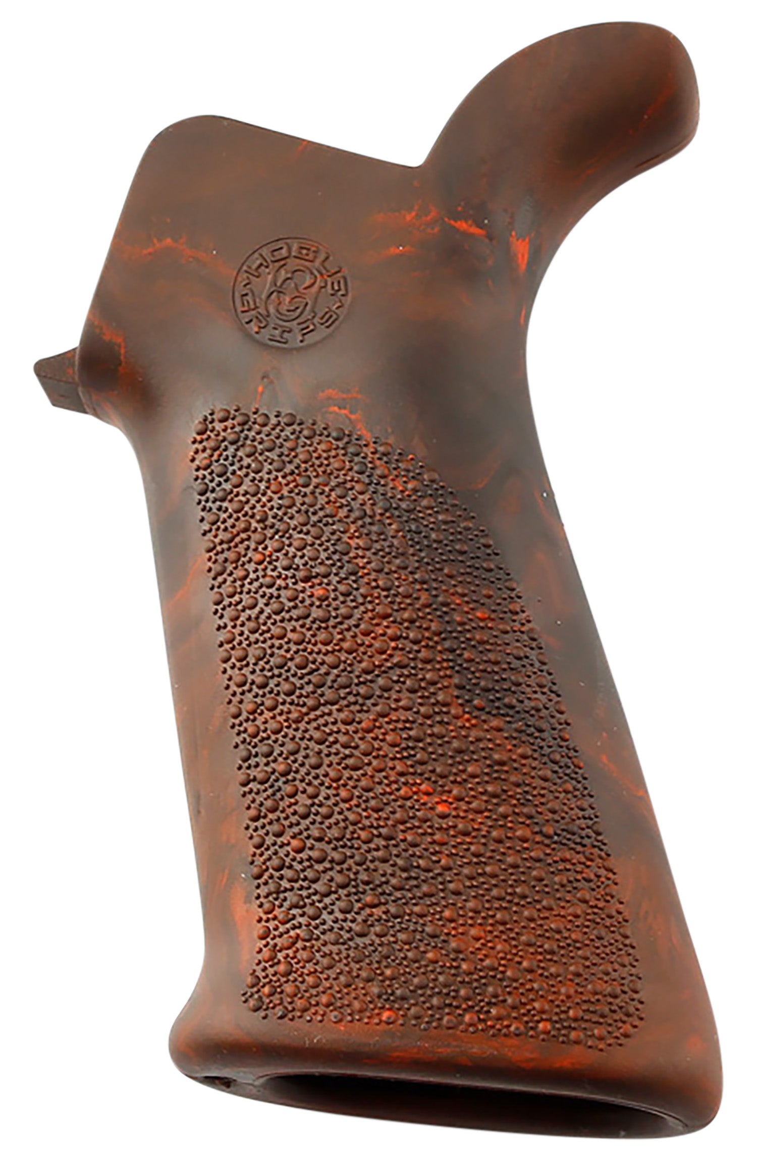 Hogue 15431 AR-15/M16 OverMolded Beavertail Grip Red Lava Cobblestone Rubber
