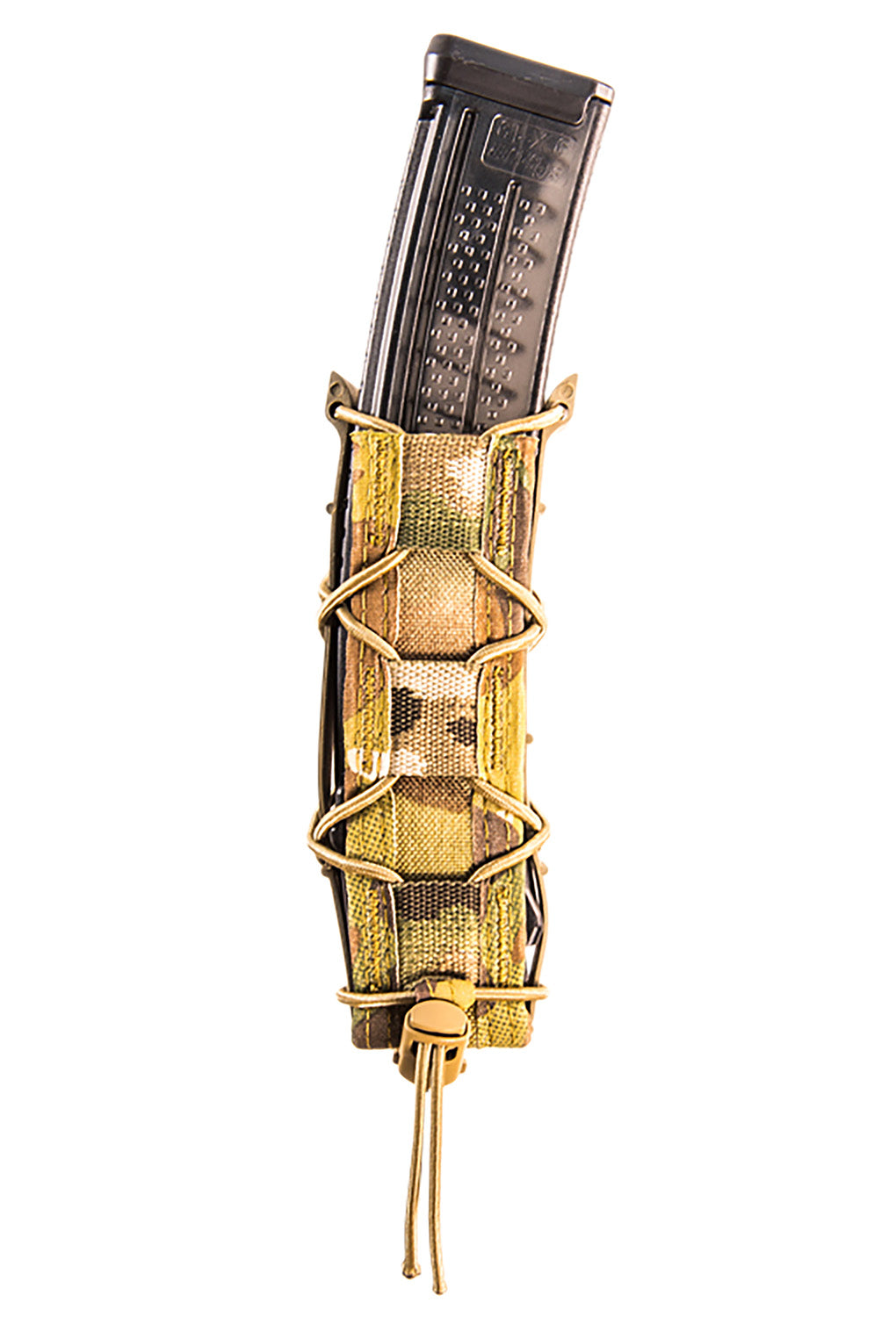 HSGI Extended TACO Single Pistol Mag Pouch MultiCam Nylon MOLLE Bungee Retention