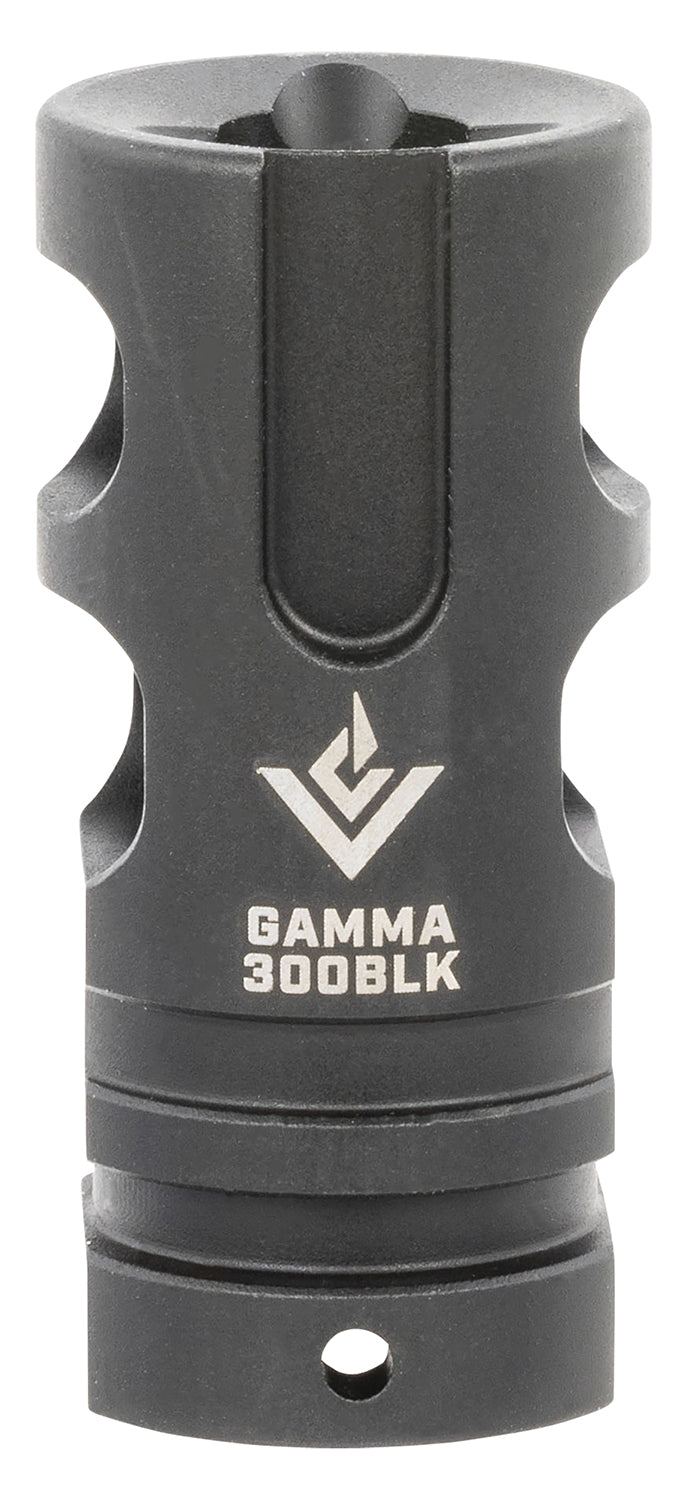 VG6 Precision APVG200003A Black Nitride GAMMA Hybrid Muzzle Brake 300 Blackout 308 Win AR-15