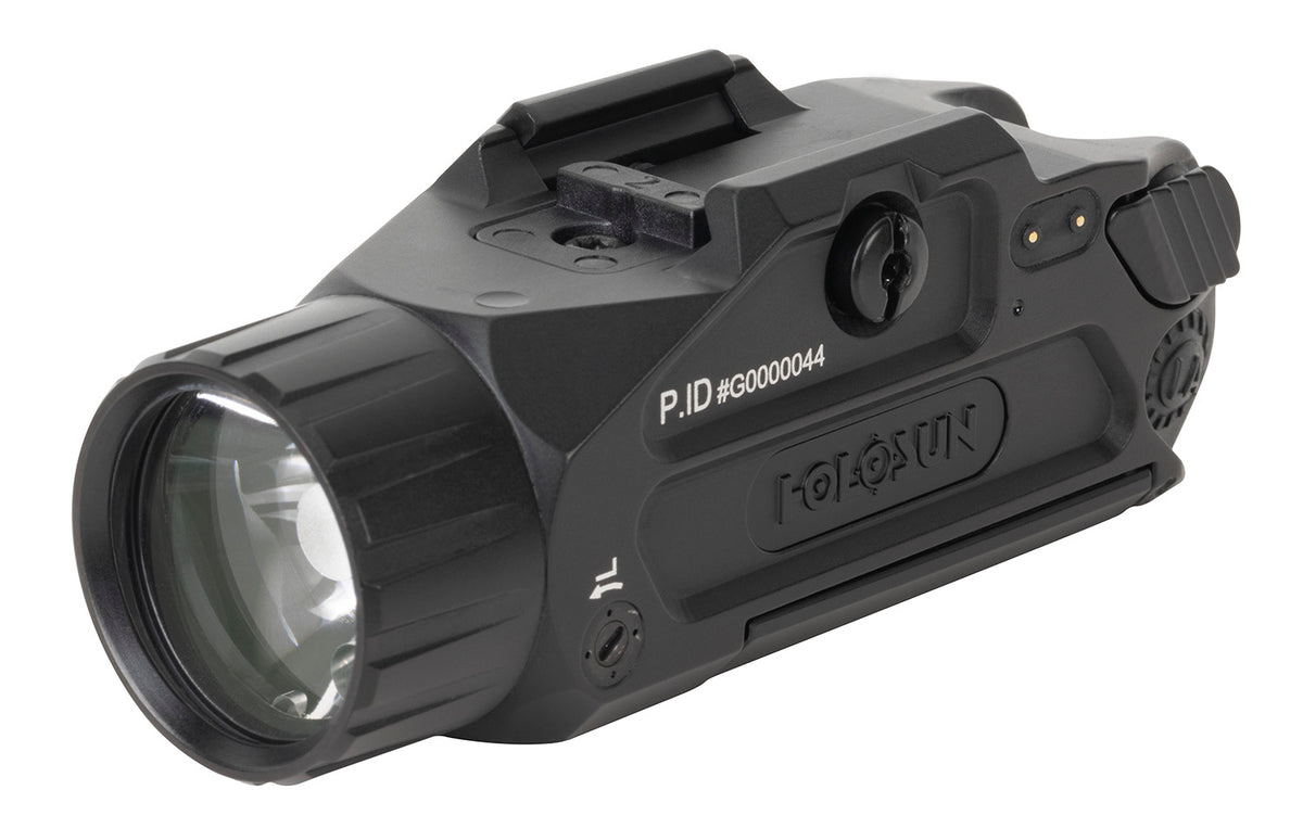 Holosun PIDPLUS Positive ID Device Plus Green Laser White Light Combo 900 Lumens Black Anodized