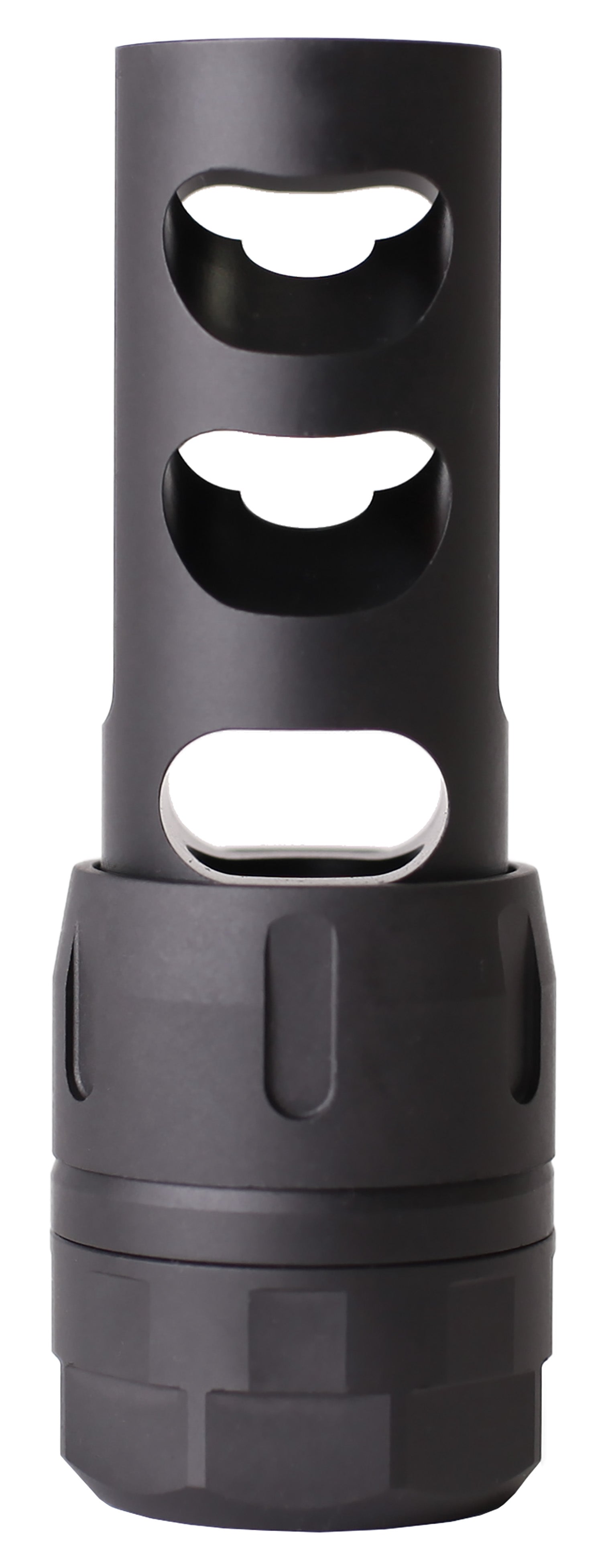 Nosler 97200 Muzzle Brake 5/8"-24 tpi Black Finish 3 Port Design for .243 Cal