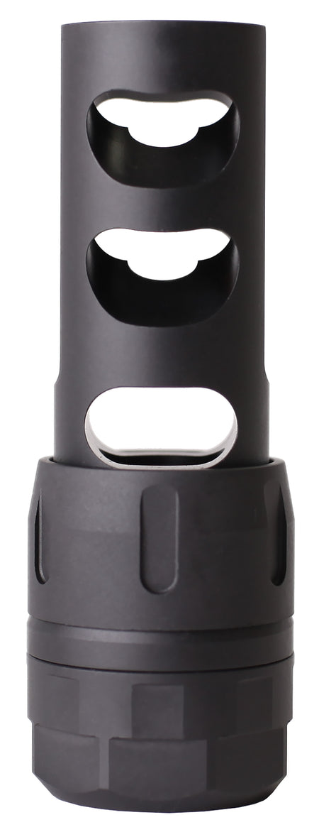 Nosler 97200 Muzzle Brake 5/8"-24 tpi Black Finish 3 Port Design for .243 Cal