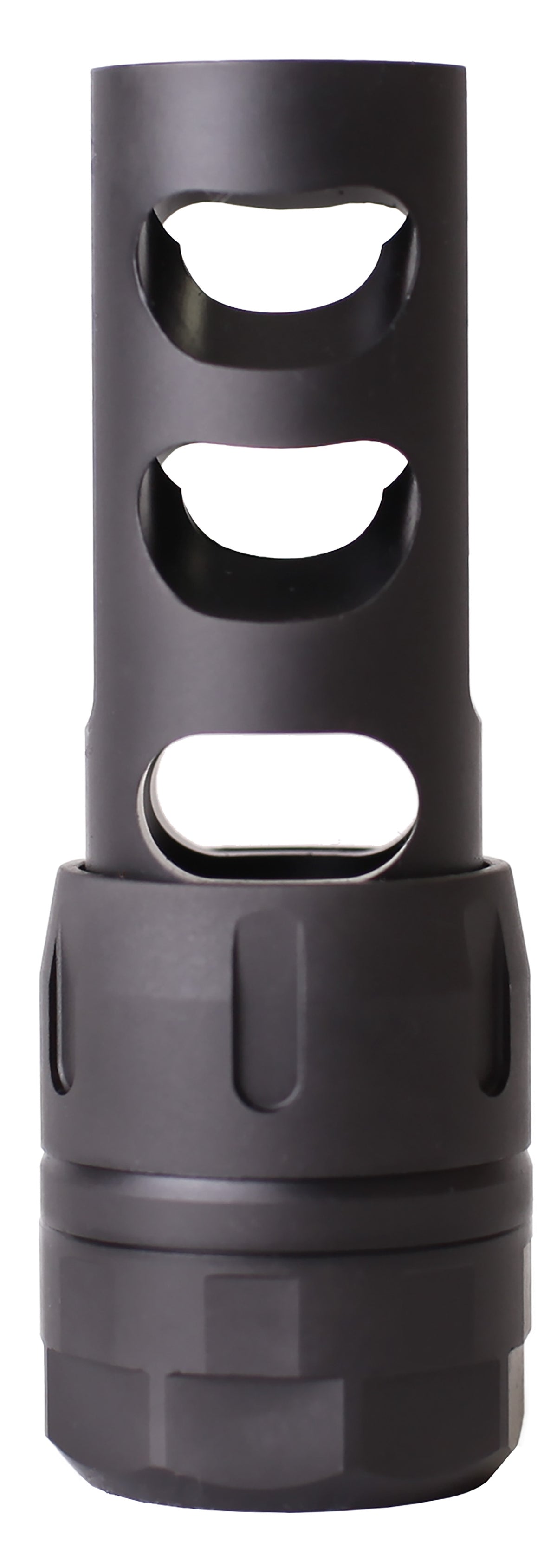 Nosler 97230 .338 Cal Muzzle Brake Black 5/8-24 TPI Threaded