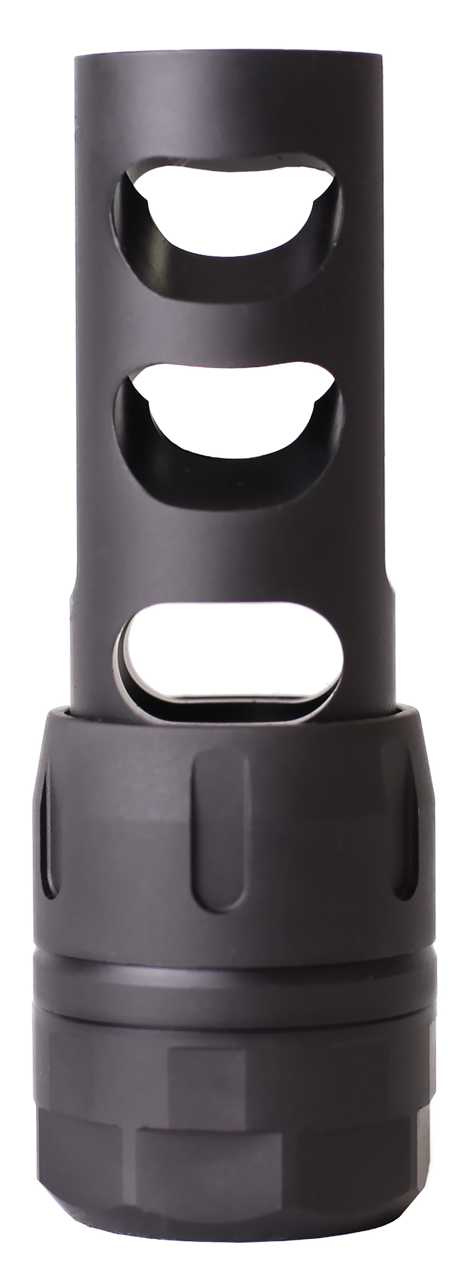 Nosler 97230 .338 Cal Muzzle Brake Black 5/8-24 TPI Threaded