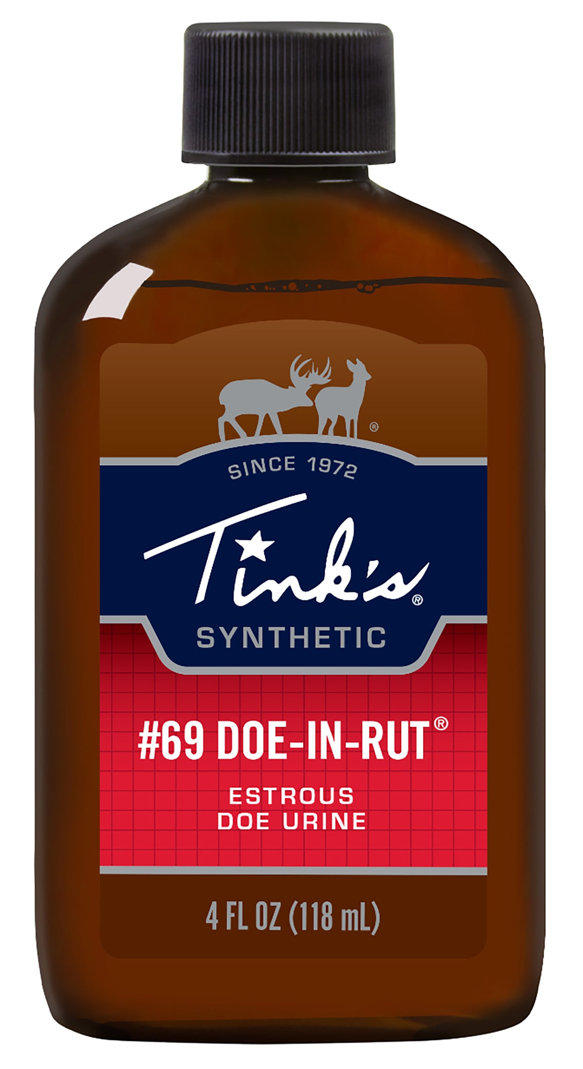 Tinks #69 Doe In Rut Synthetic Deer Attractant Squeeze Bottle 4 oz