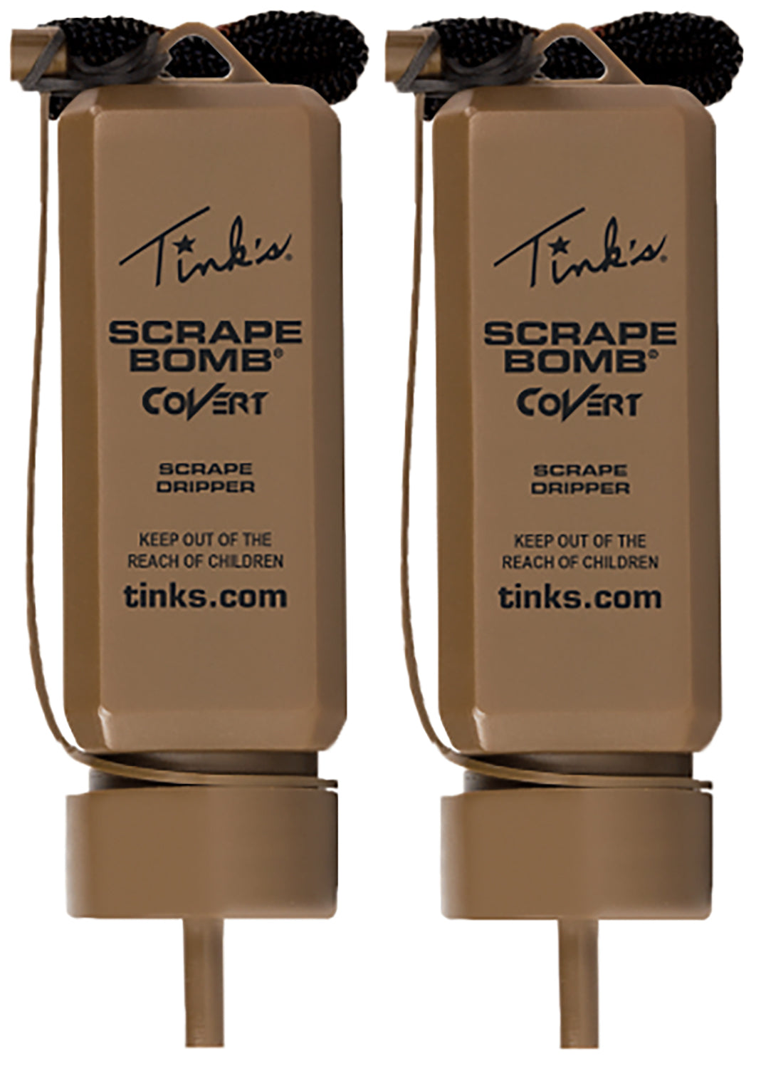 Tinks Covert Scrape Bomb 2 oz Deer Scent Dripper 2-Pack