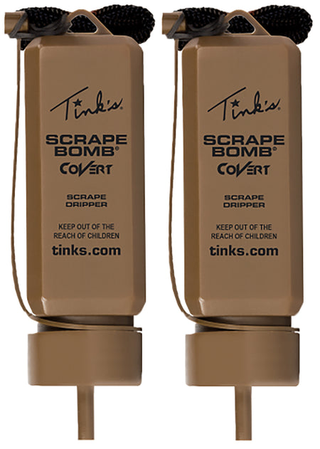 Tinks Covert Scrape Bomb 2 oz Deer Scent Dripper 2-Pack