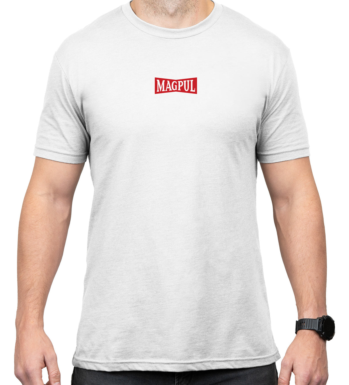Magpul Hot & Fresh Short Sleeve Shirt Small White Cotton MAG1270100S