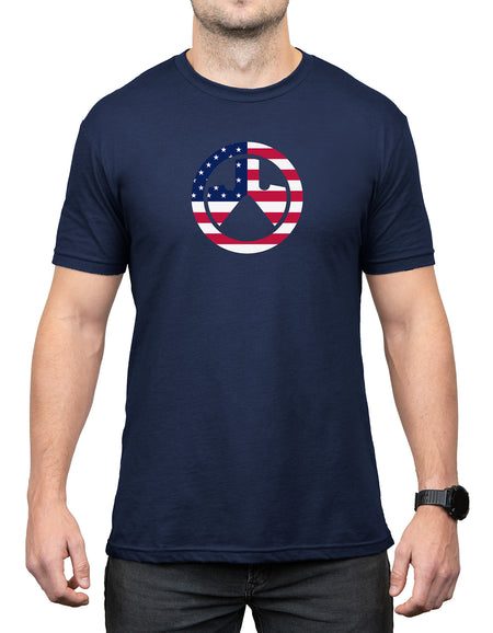 Magpul Independence Icon Navy Crew Neck Short Sleeve Shirt Small