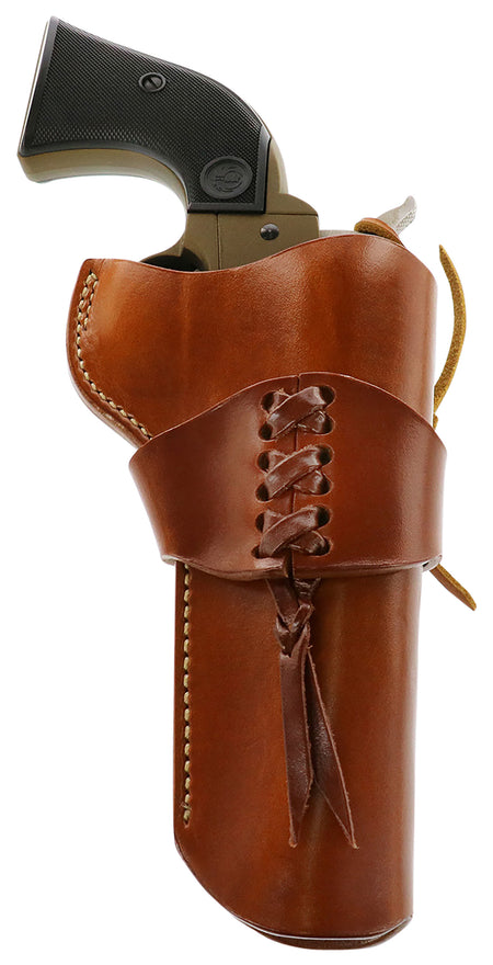 Galco WWR320 Wrangler OWB Tan Steerhide Leather Belt Loop Holster Ruger Wrangler Right Hand