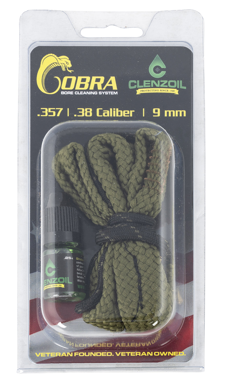Clenzoil 2151 .38/357/9mm Caliber Bore Cleaning System