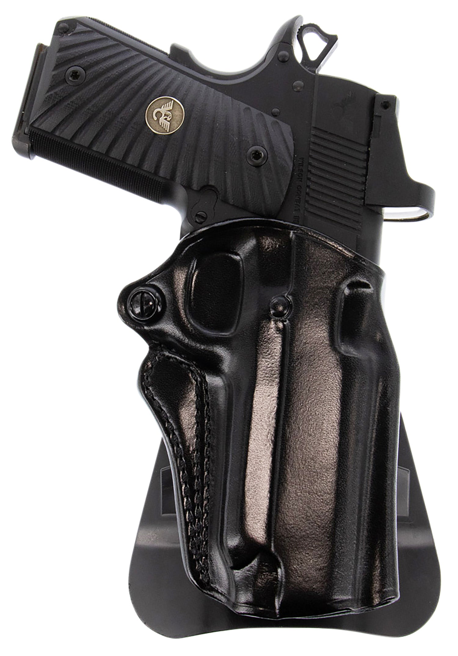 Galco SM2212RB Speed Master 2.0 OWB Black Leather Paddle/Belt Holster for 1911 5" Right Hand