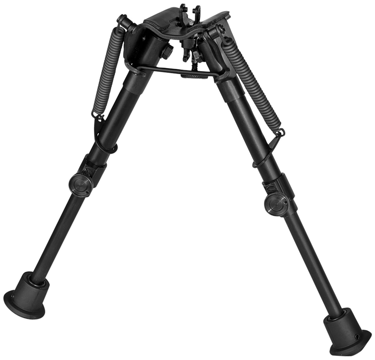 Harris Bipod 1A2-BR2, Non-Swivel Sling Stud Mount, 6-9", Black Anodized, Self-Leveling Legs